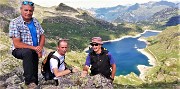 Grande anello LAGHI GEMELLI e DELLA PAURA, con Cima di Mezzeno e Pizzo Camilla, dalla conca di Mezzeno il 14 luglio 2019 - FOTOGALLERY